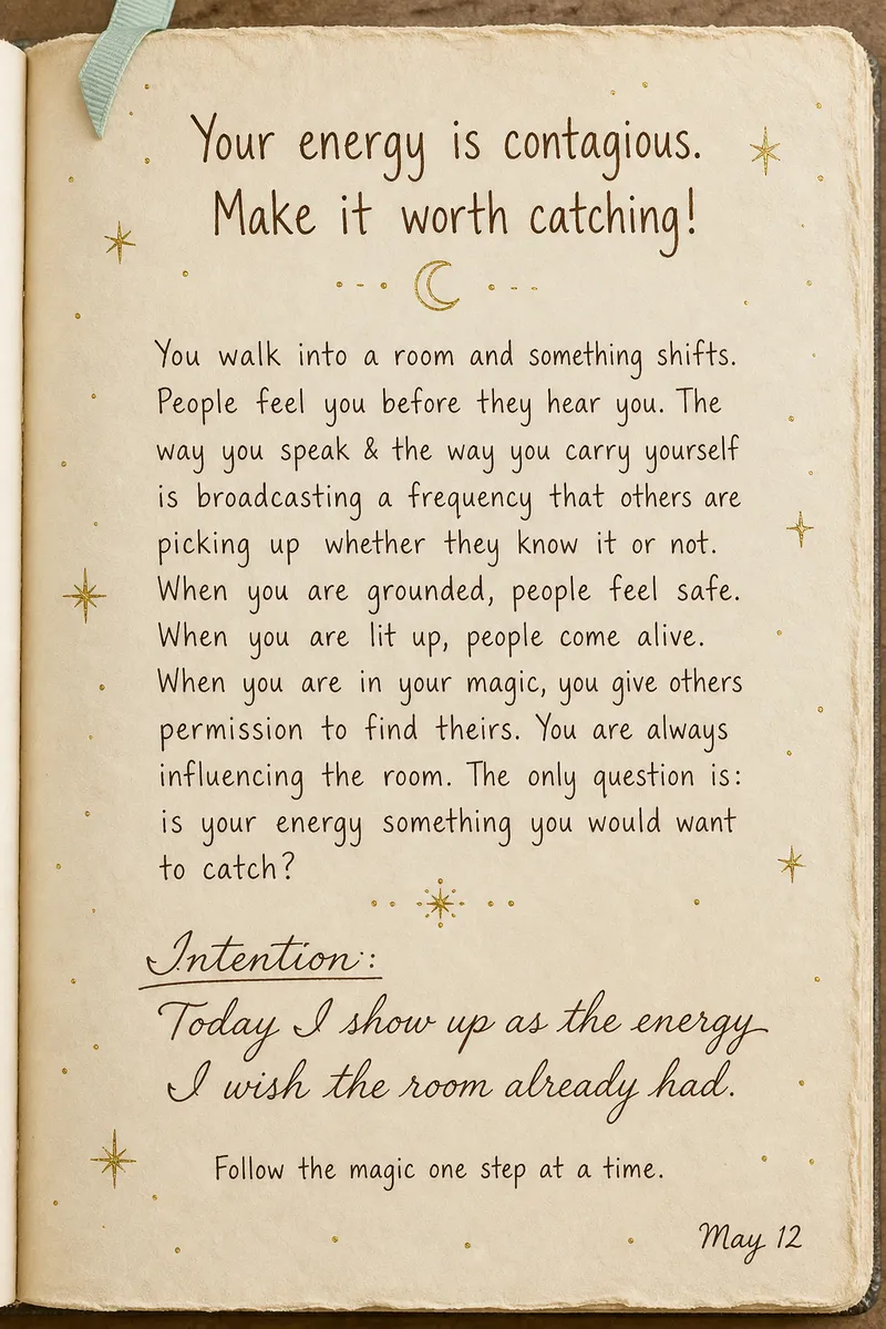 Feel This Magic interior page sample
